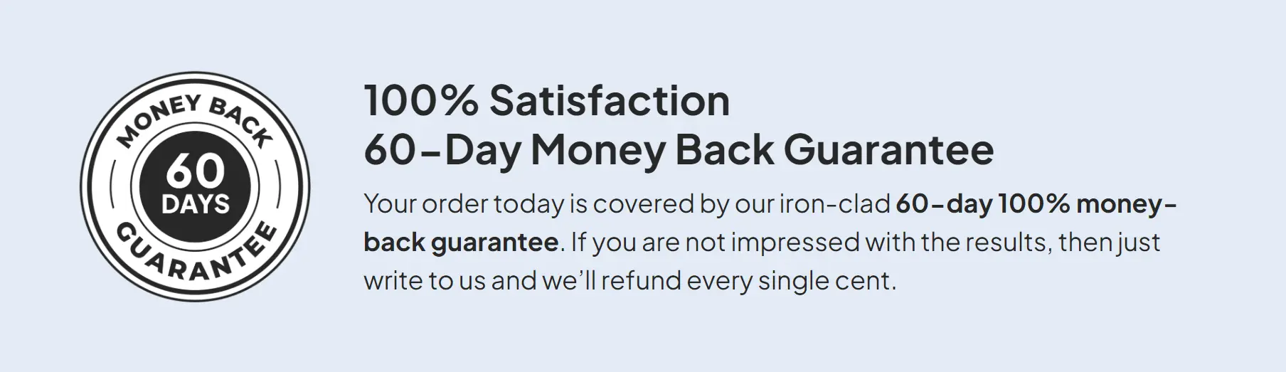 prostalite money back guarantee